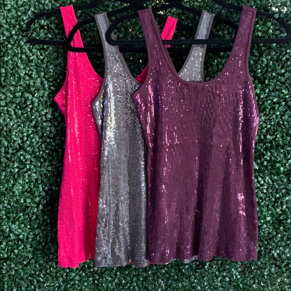 Sequin Tanks